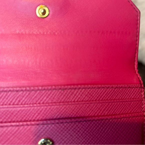 NEW PRADA Saffiano Leather Esplanade Clutch Bag - Picture 14 of 16